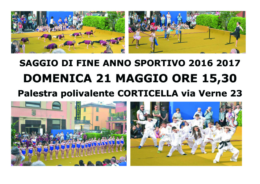 SAGGIO DI FINE ANNO SPORTIVO 2016 2017 copia